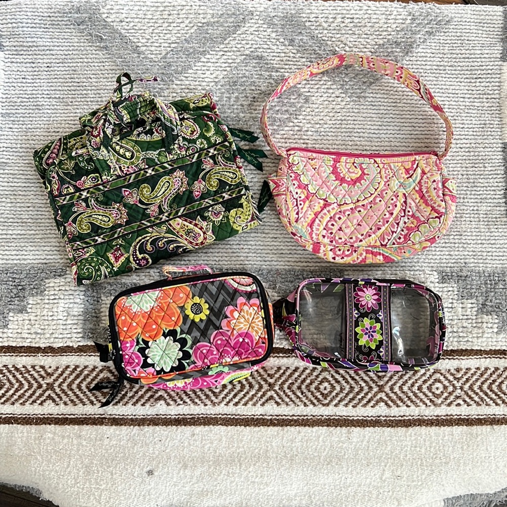 Vera Bradley travel hygiene bundle